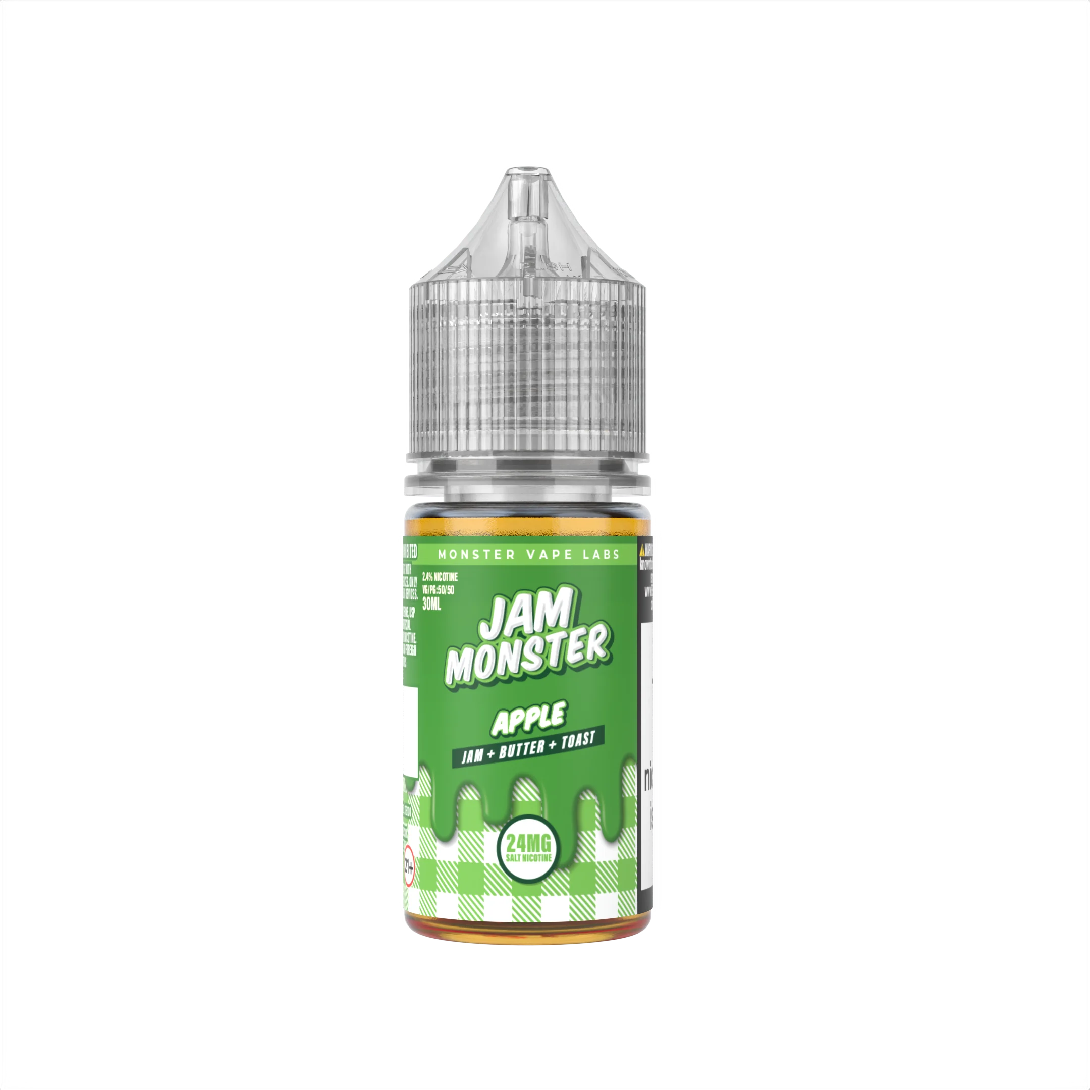 Jam Monster Apple salt nicotine e-liquid, Jam Monster Salt E-Liquid - 30mL, wholesale