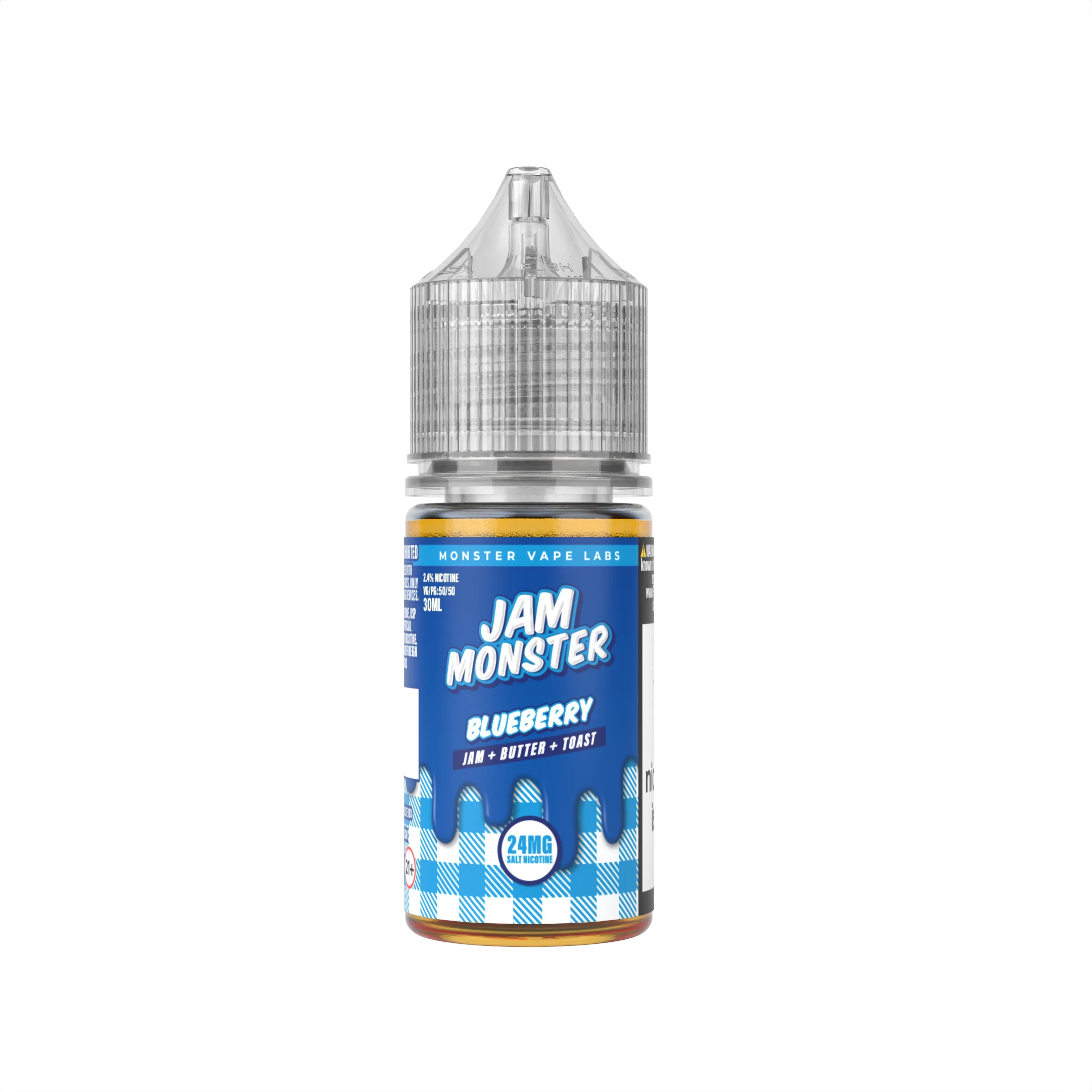Jam Monster Blueberry salt nicotine e-liquid, Jam Monster Salt E-Liquid - 30mL, wholesale