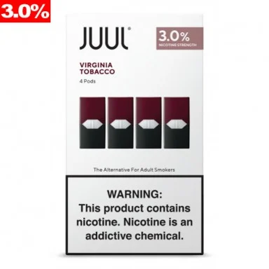 JUUL Virginia Tobacco prefilled pod, JUUL Prefilled Pods, wholesale