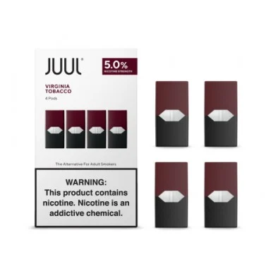 JUUL Virginia Tobacco prefilled pod, JUUL Prefilled Pods, wholesale