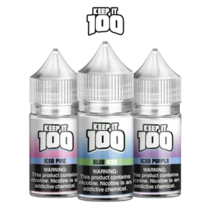 Keep it 100 salt nicotine e-liquid, wholesale
