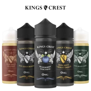 Kings Crest freebase e-liquid, wholesale