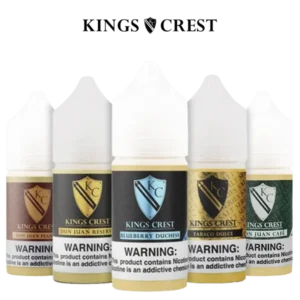 Kings Crest salt nicotine e-liquid, wholesale