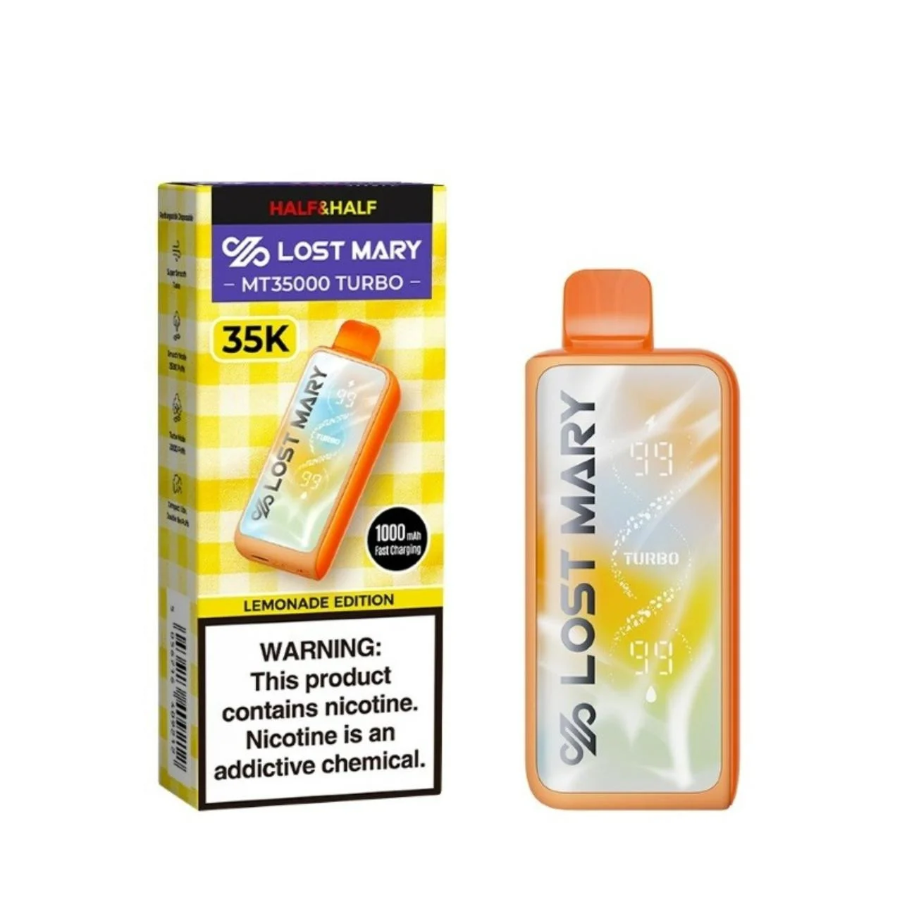 Lost Mary Half and Half disposable vape, Lost Mary MT35000 Turbo 35K Disposable Vape, wholesale