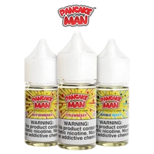 Pancake Man salt nicotine e-liquid, wholesale