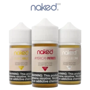 Naked 100 freebase e-liquid, wholesale