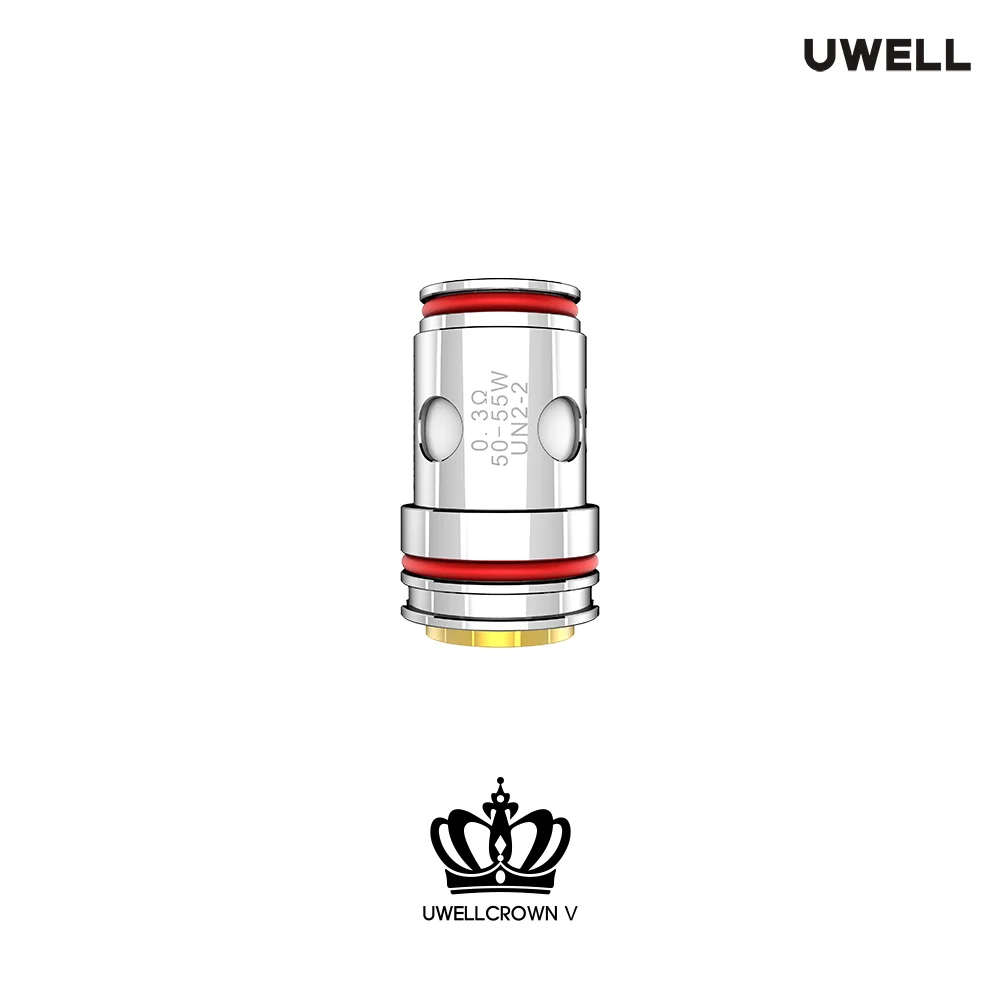 UWELL UN2-2 Dual Mesh 0.3Ω replacement coil, UWELL Crown V (5) Replacement Coils, wholesale
