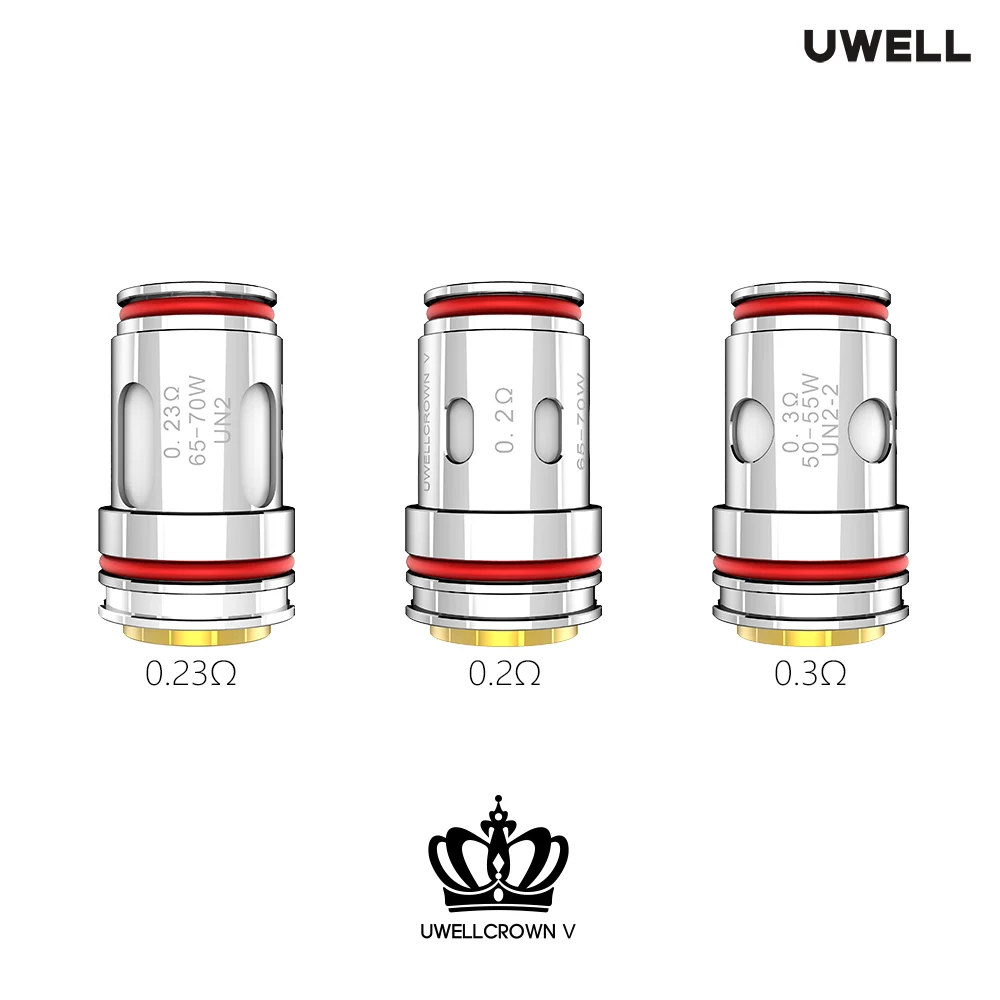 UWELL replacement coil, UWELL Crown V (5) Replacement Coils, wholesale