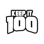 Keep it 100 logo — wholesale e-liquid distributor