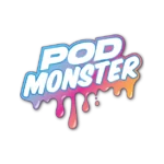 Pod Monster logo — wholesale e-liquid distributor