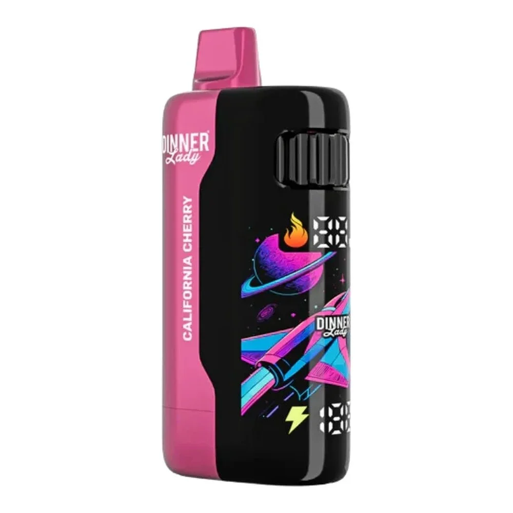 Dinner Lady California Cherry disposable vape, Dinner Lady Galax 60K Disposable Vape, wholesale