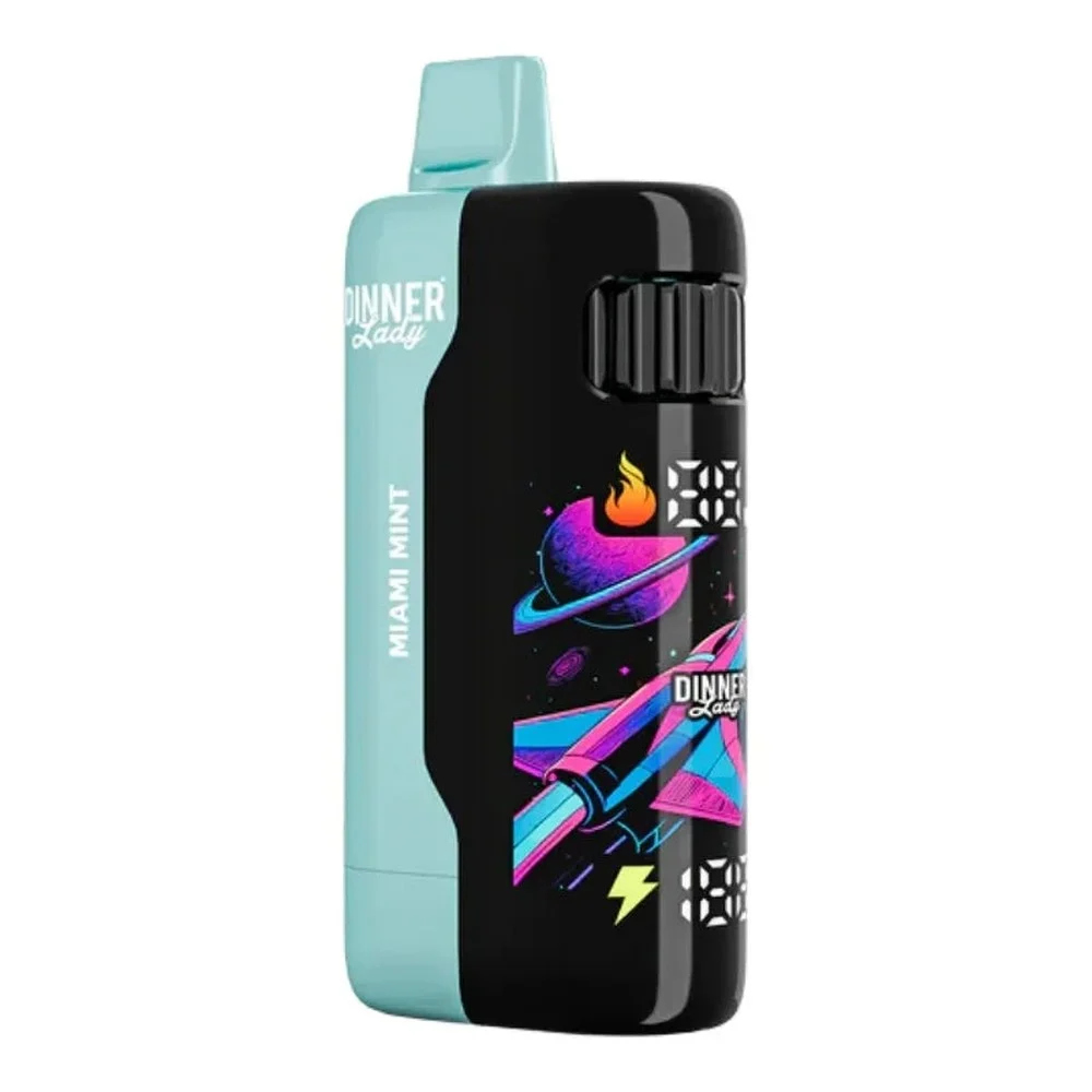 Dinner Lady Miami Mint disposable vape, Dinner Lady Galax 60K Disposable Vape, wholesale