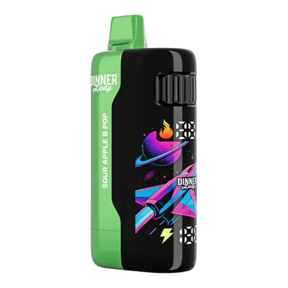 Dinner Lady Sour Apple B Pop disposable vape, Dinner Lady Galax 60K Disposable Vape, wholesale