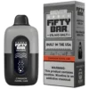 Fifty Bar Cinnamon Funnel Cake disposable vape, Fifty Bar Silver 2% 20K Disposable Vape, wholesale