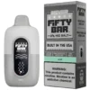 Fifty Bar Mint disposable vape, Fifty Bar Silver 2% 20K Disposable Vape, wholesale