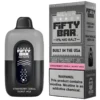 Fifty Bar Strawberry Cereal Donut Milk disposable vape, Fifty Bar Silver 2% 20K Disposable Vape, wholesale