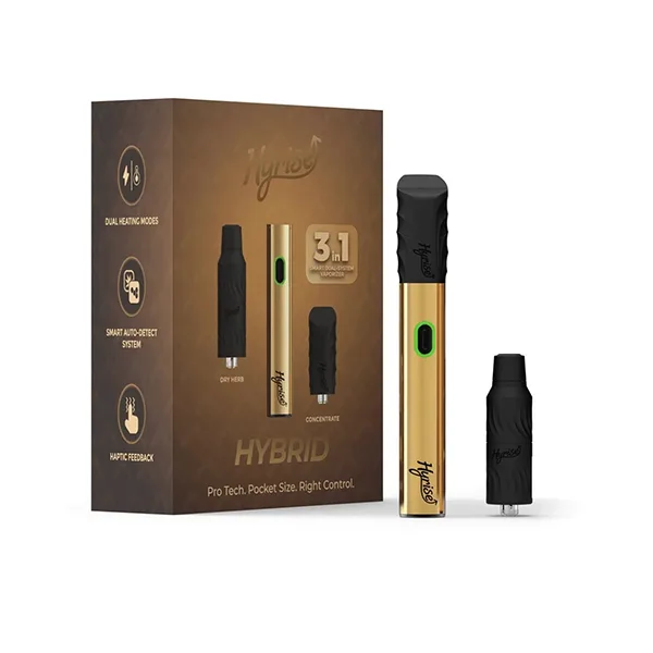 Hyrise Gold dry herb vaporizer, Hyrise Hybrid Vaporizer Kit, wholesale