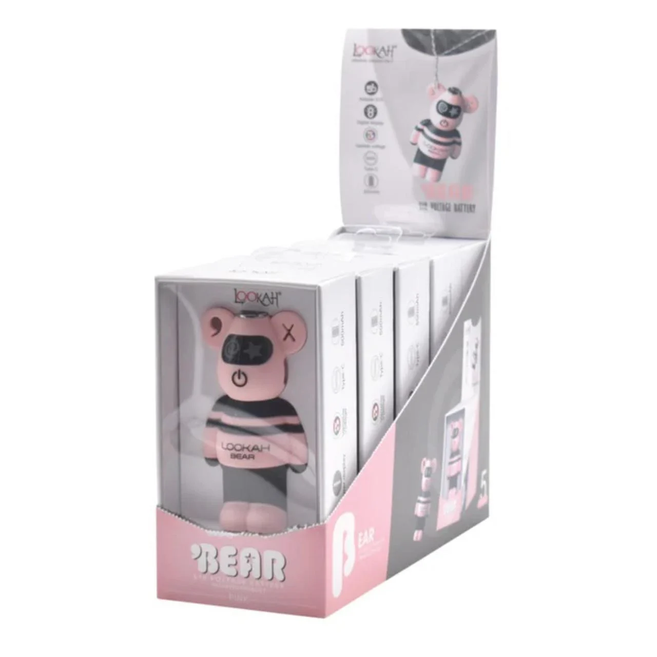 Lookah Pink batterie, Lookah Bear 510 Battery, wholesale
