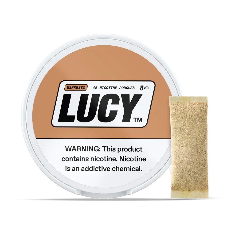 LUCY Espresso nicotine pouches, LUCY Nicotine Pouches, wholesale