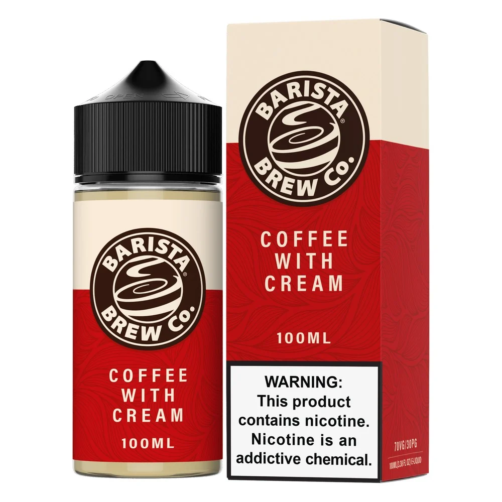 Barista Brew Coffee With Cream freebase e-liquid, Barista Brew E-Liquid - 100mL, wholesale