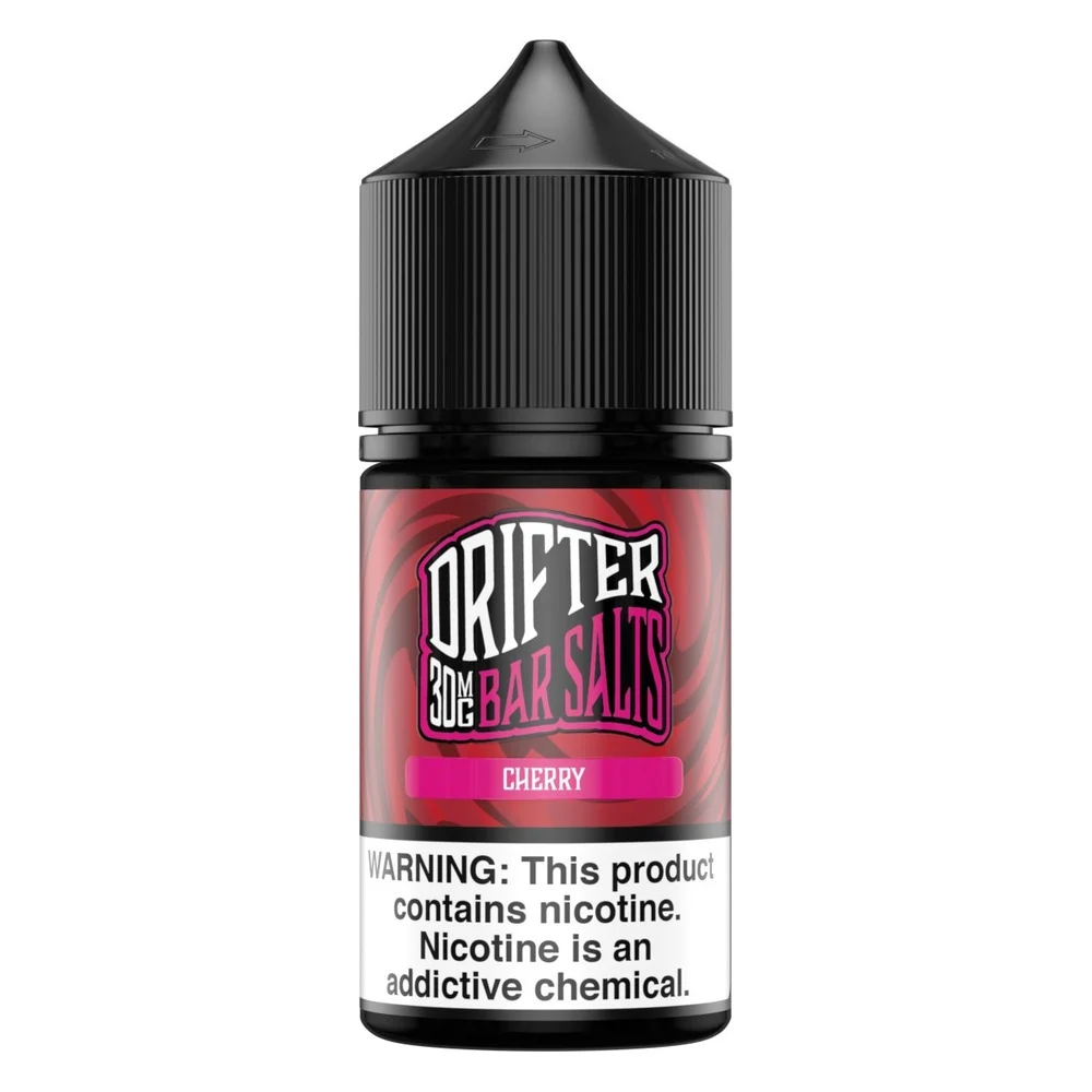 Drifter Cherry salt nicotine e-liquid, Drifter Bar Salts E-Liquid - 30mL, wholesale