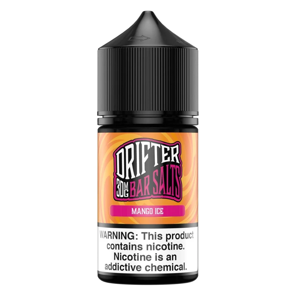 Drifter Mango Ice salt nicotine e-liquid, Drifter Bar Salts E-Liquid - 30mL, wholesale