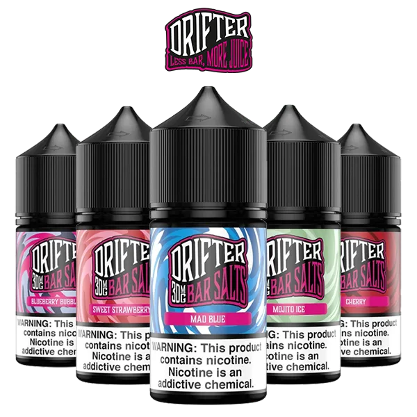 Drifter salt nicotine e-liquid, wholesale