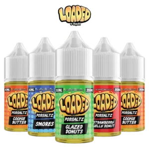 Loaded salt nicotine e-liquid, wholesale