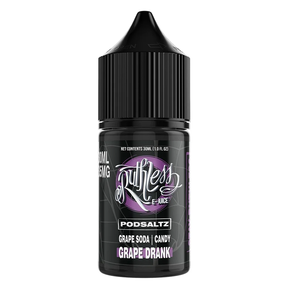 Ruthless Grape Drank salt nicotine e-liquid, Ruthless Salt E-Liquid - 30mL, wholesale