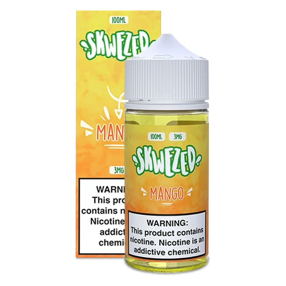 Skwezed Mango freebase e-liquid, Skwezed E-Liquid - 100mL, wholesale