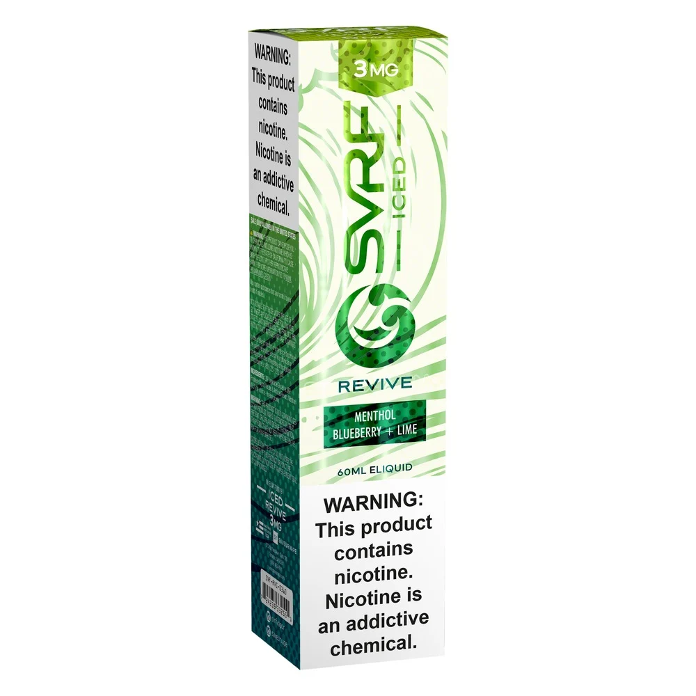 SVRF Iced Revive freebase e-liquid, SVRF Iced E-Liquid - 60mL, wholesale