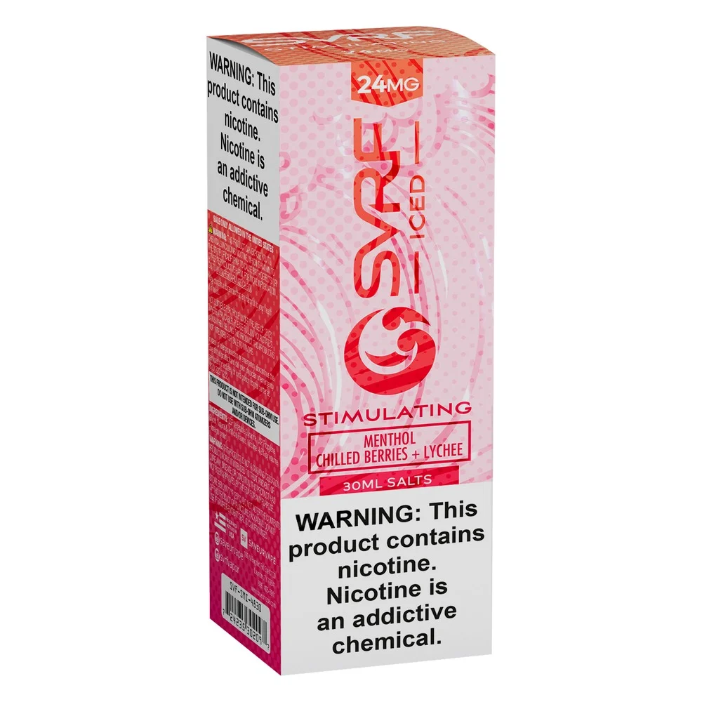 SVRF Iced Stimulating salt nicotine e-liquid, SVRF Iced Salt E-Liquid - 30mL, wholesale